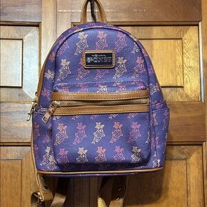 Epcot 35 Figment Loungefly like Mini Backpack
